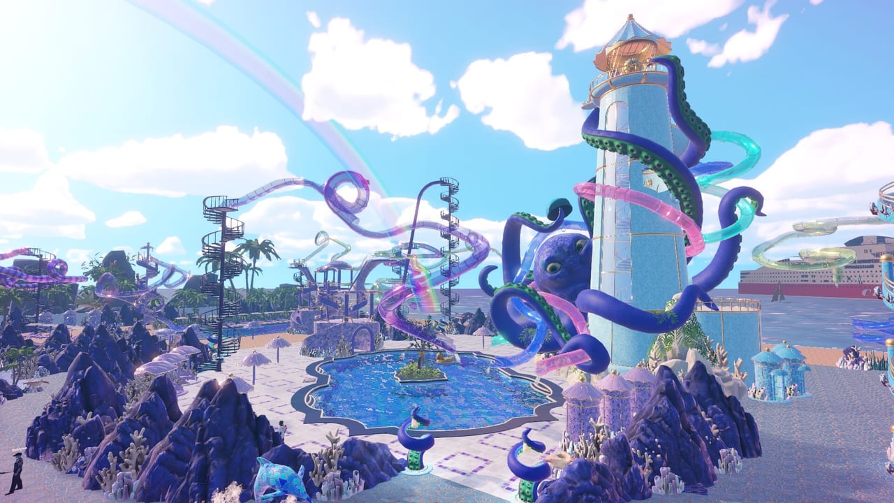 Waterpark Simulator park overview